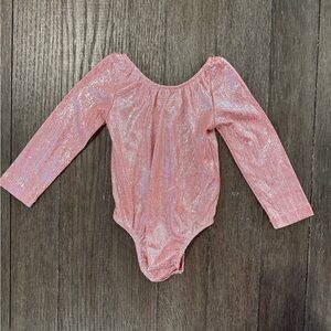 Bailey’s Blossoms Sparkling Pink Long Sleeve Kids Bodysuit 18-24 months